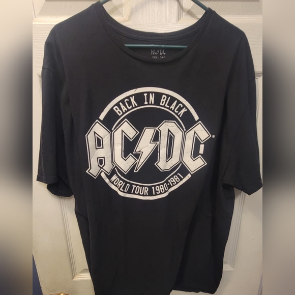 AC/DC Other - ACDC Back in Black World Tour T-Shirt 3XL